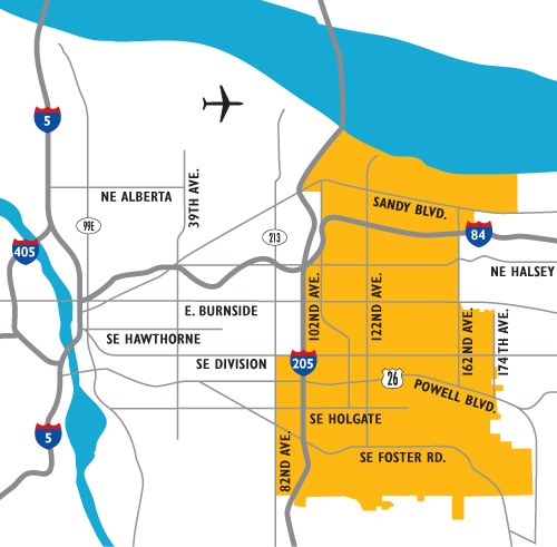 0413 EastPortland Map