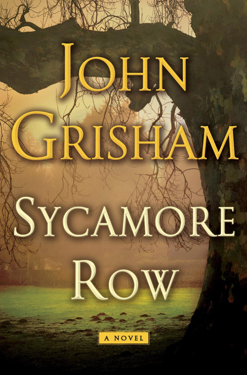 Books Sycamore Row - cover art of hardcover book by John Grisham