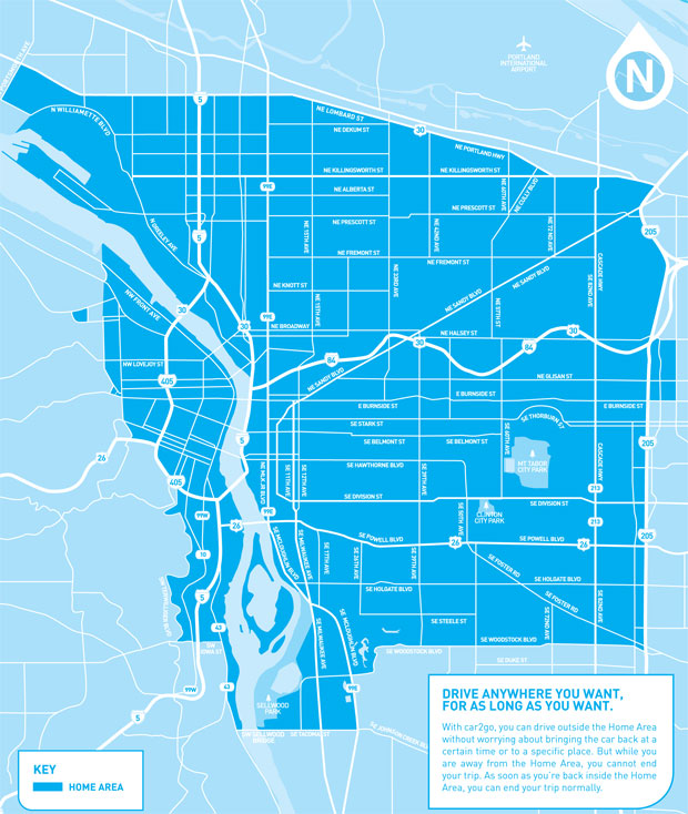 PortlandHomeAreaMap