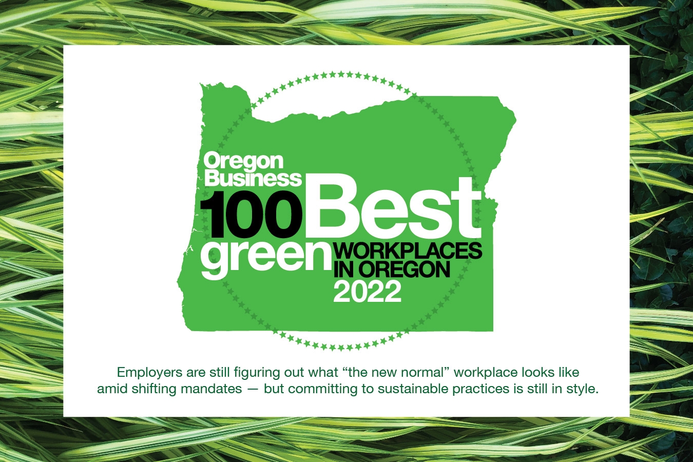 2022 100 Best Green Workplaces in Oregon – Oregon Business