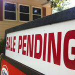 photo of a sign that says "sale pending"